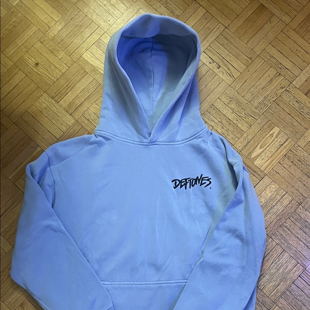 2025 Concert Merch: Blue Deftones Hoodie